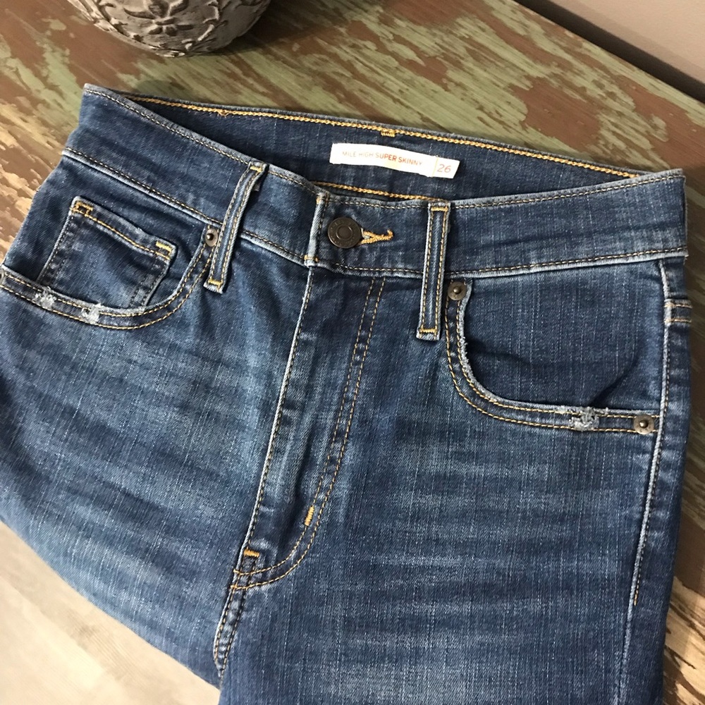 Levi’s Mile High Super Skinny jeans - Picture 5 of 11